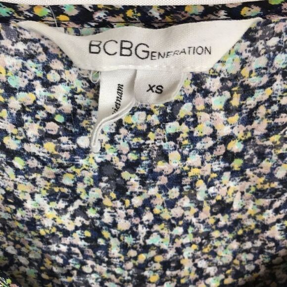 BCBGENERATION vintage Y2K Floral mini dress. - Picture 3 of 4